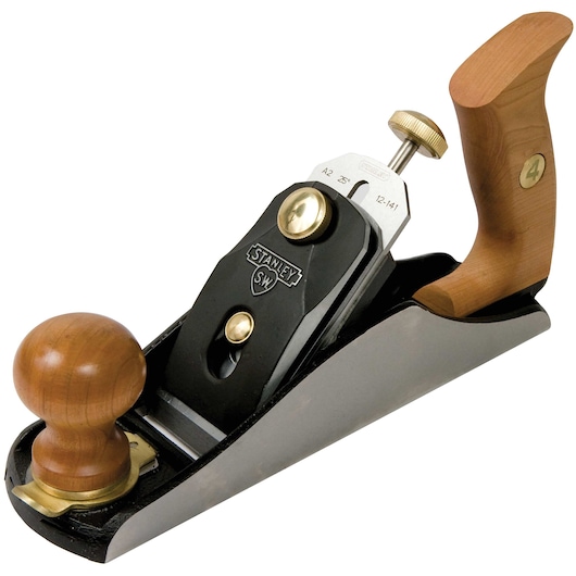 Closeup of Number 4 sweetheart smoothing bench plane.