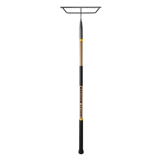 Fatmax ashwood handle bow rake.
