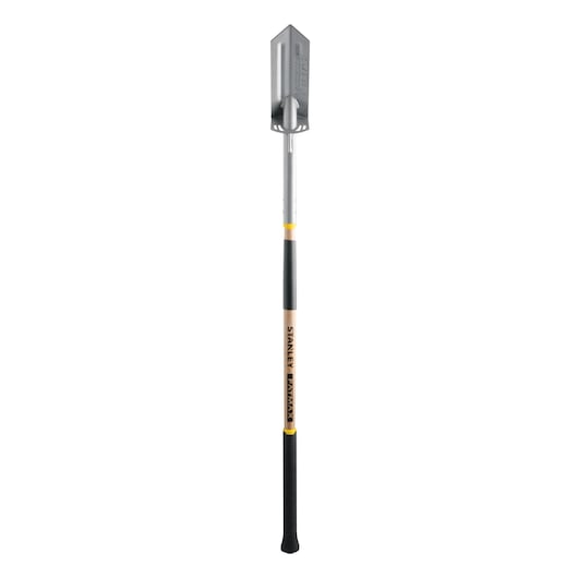 Fatmax ashwood handle trenching shovel.

