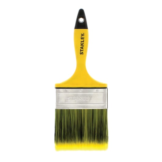 4 inch polyester flat paint brush.