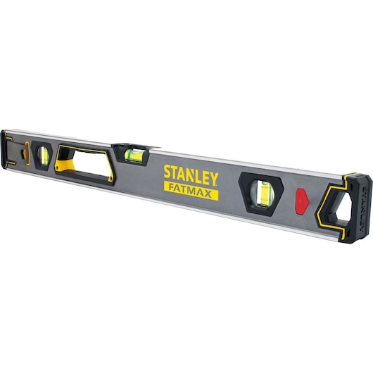 Right profile of 24 inch fatmax premium box beam with hook.