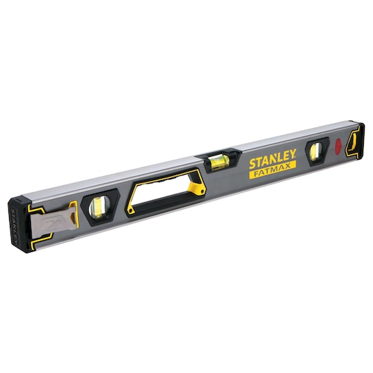 Profile of 24 inch fatmax premium box beam with hook.