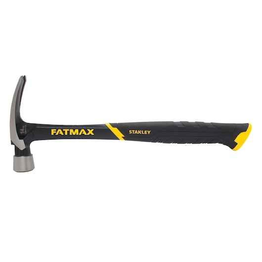 Profile of 14 ounce fatmax high velocity hammer.