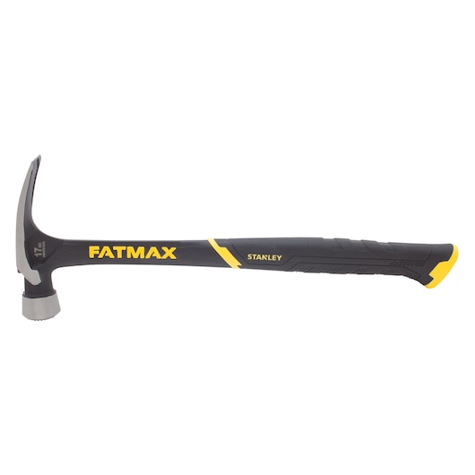 Profile of 17 ounce fatmax high velocity hammer.