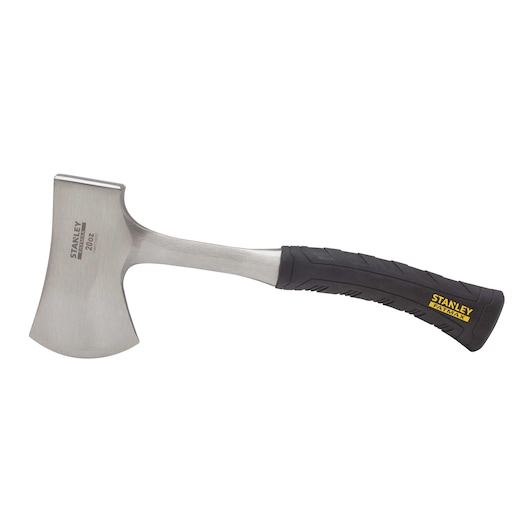 Right profile of fatmax 20 ounce campers axe.