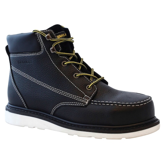Stanley secure 6 inch 2.0 water proof composite toe work boot.