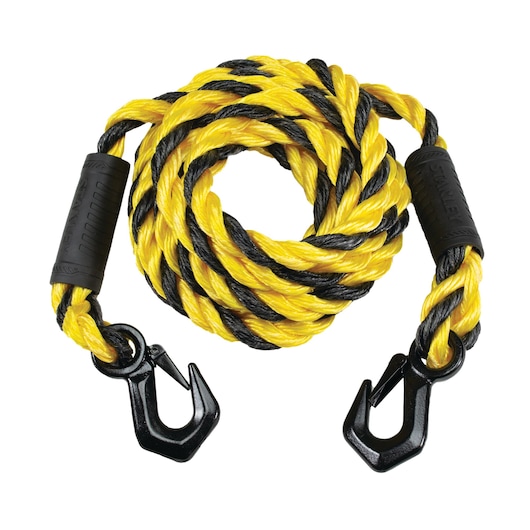 POLY BLEND BRAIDED TOW ROPE With TRI HOOK.
