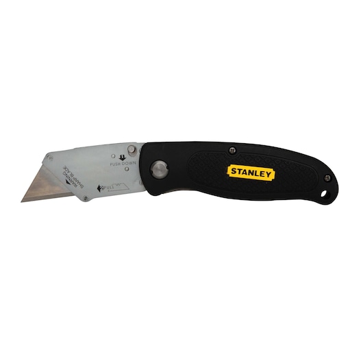 6 and half inch QUICK CHANGE FOLDING FIXED BLADE UTILITY KNIFE.