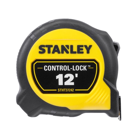 STANLEY CONTROL-LOCK™ 12 ft. Tape Measure Beauty Straight On