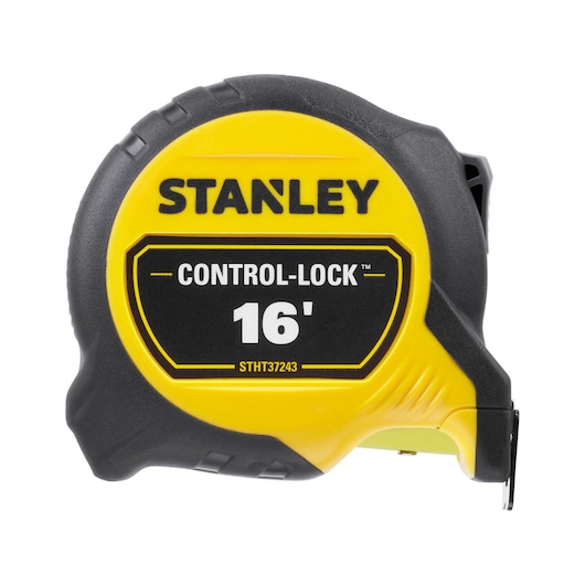 STANLEY CONTROL-LOCK™ 16 ft. Tape Measure Beauty Straight On