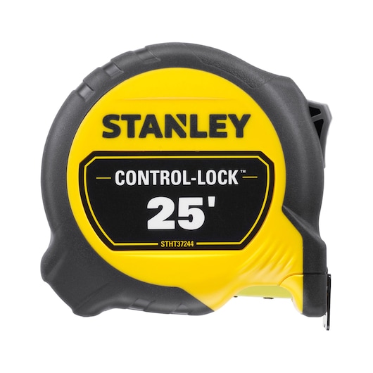 STANLEY® CONTROL-LOCK™ 25 ft. Tape Measure Beauty Straight On