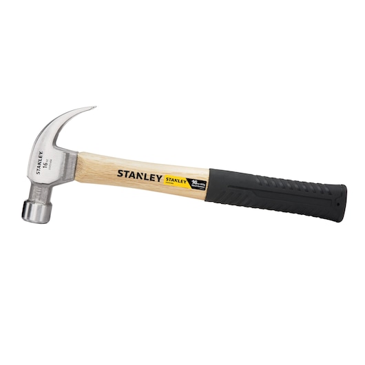 16 Ounce WOOD GRIPPED NAILING HAMMER in packaging.
