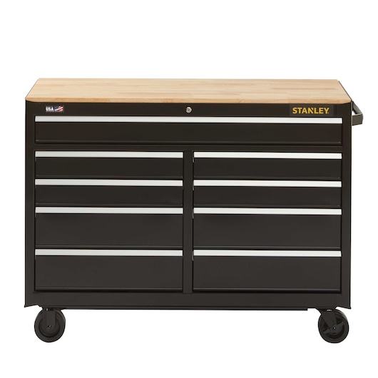 300 Series 52 in W 9-Drawer Mobile Workbench