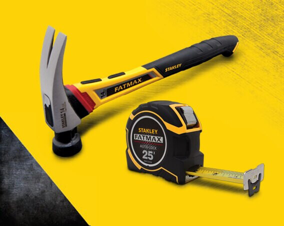 STANLEY introduces the FatMax® Tape Rule and the FatMax Anti-Vibe® Hammer in the year 1999